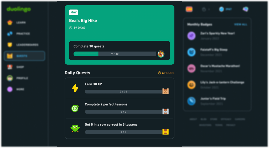 Does Duolingo Work: Quests