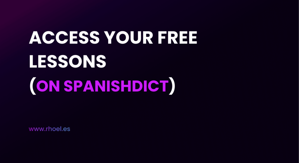 free Spanish app Spanishdictionary